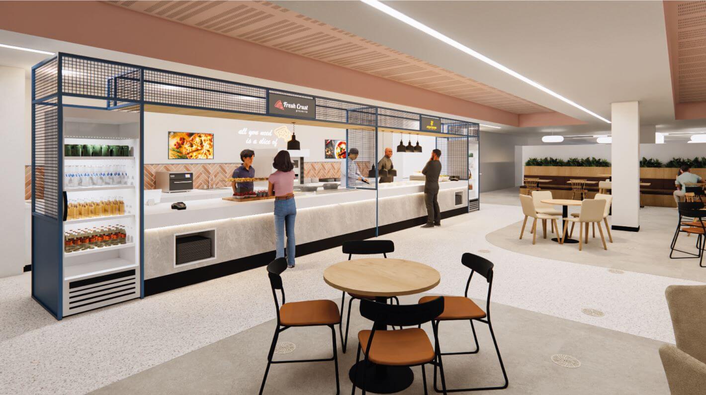 Aston Business Hub catering facilities 