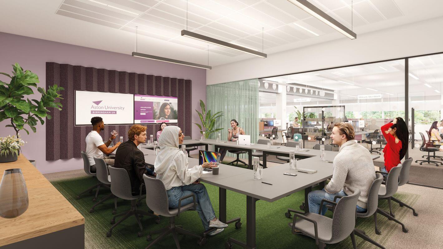 Aston Business Hub meeting room facilities 