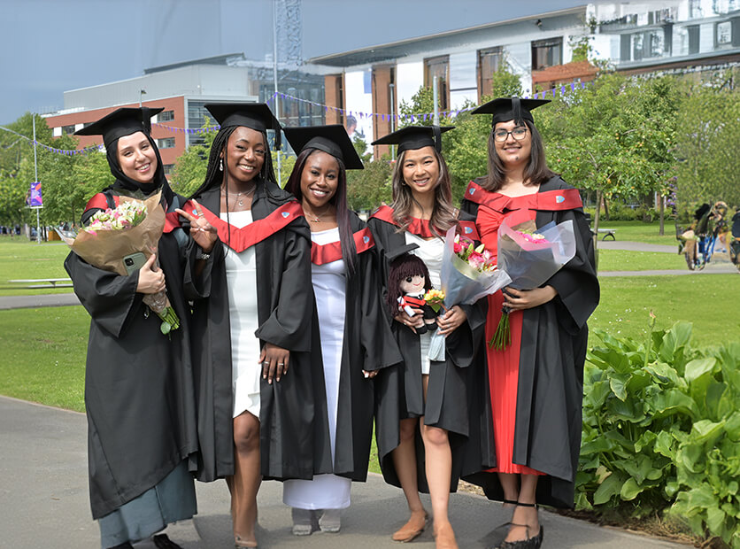 Aston students graduating