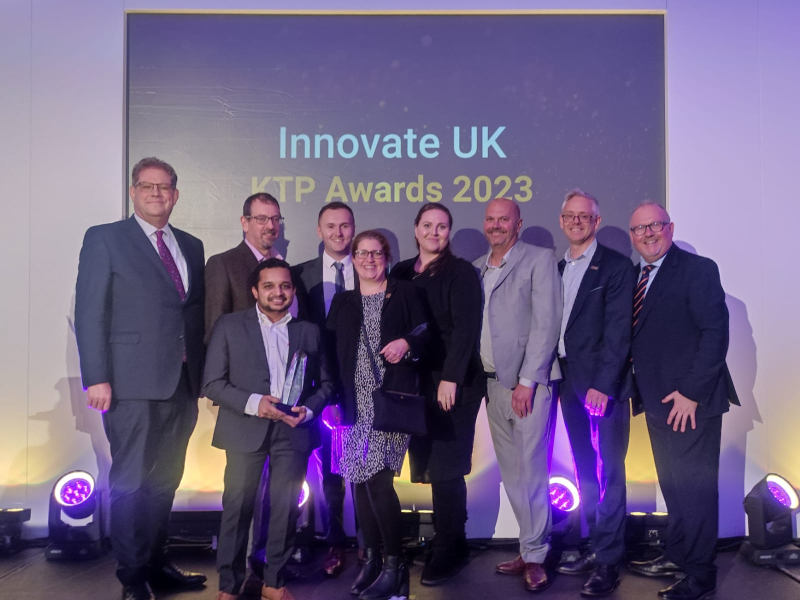 Aston University crowned best in UK at Knowledge Transfer Partnership Awards 2023