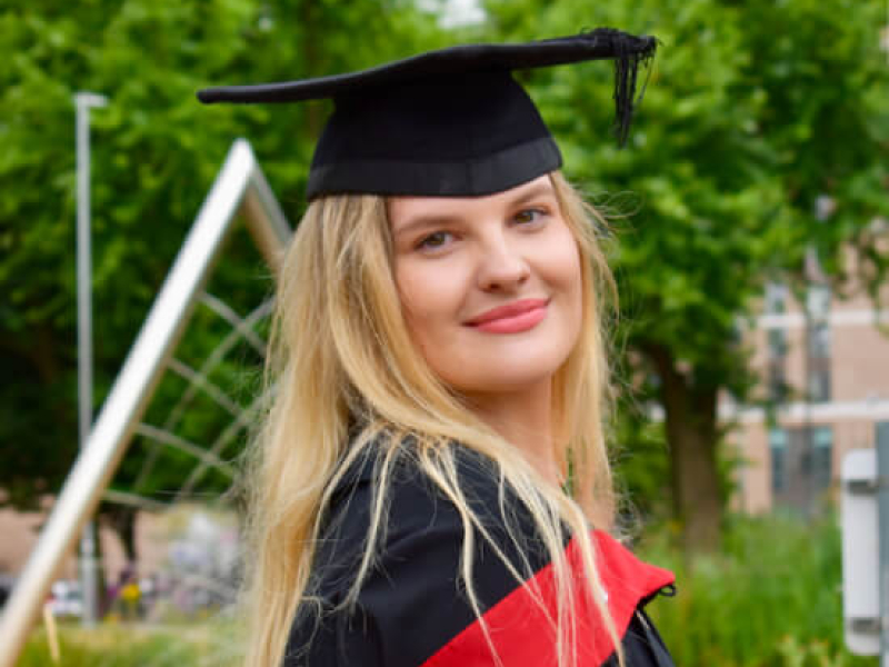 Psychology BSc student Magda