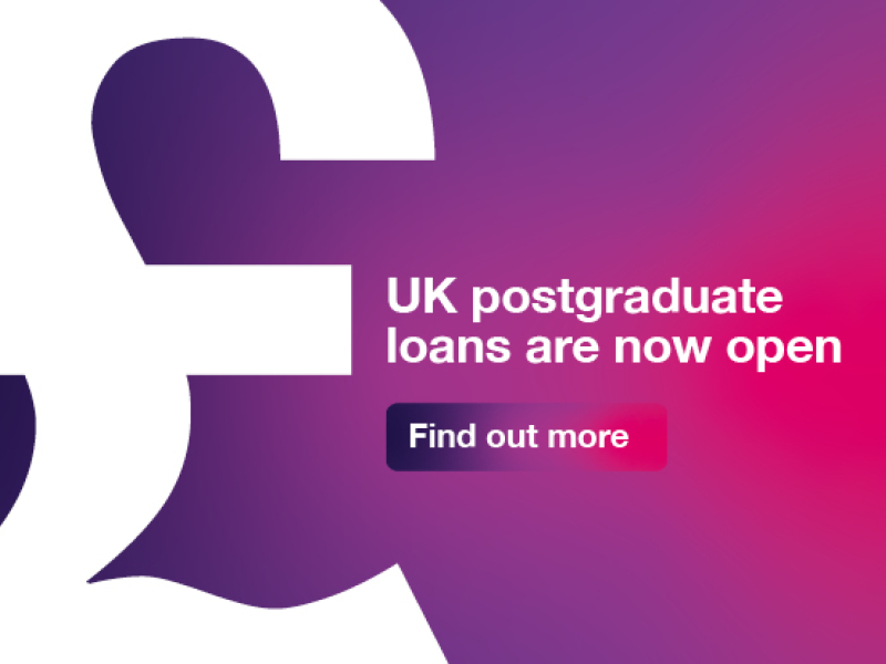 Scholarships and postgraduate loans for UK students