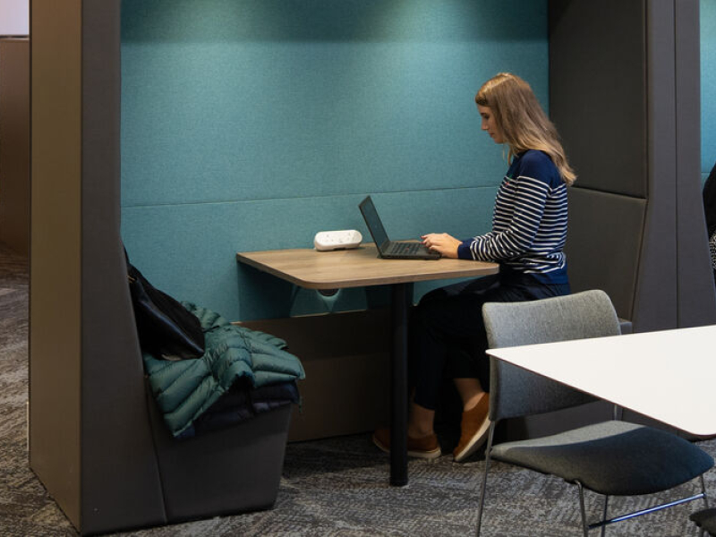 Study spaces and equipment