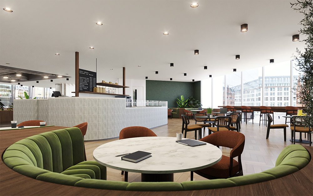 Aston University London cafe
