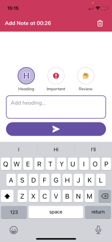 Glean mobile screenshot